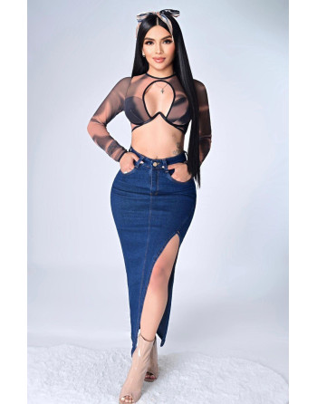 FALDA JEANS OK