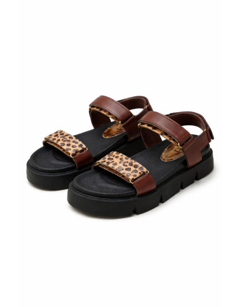 SANDALIA ANIMAL PRINT